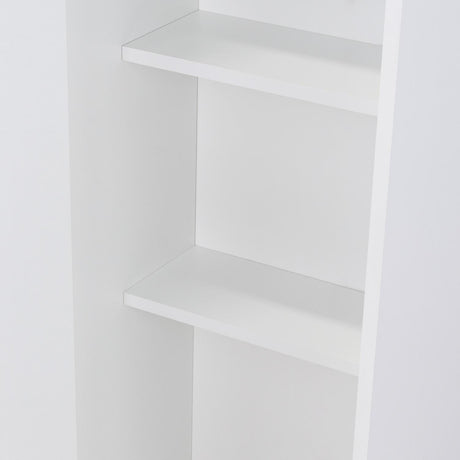 Mueble de Aseo Laska Blanco 40x180cm con Una Puerta - Muebles de Aseo y Ropas | Bylmo