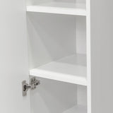 Mueble de Aseo Nala Blanco 51x181.1cm con Dos Puertas - Muebles Organizadores | Bylmo