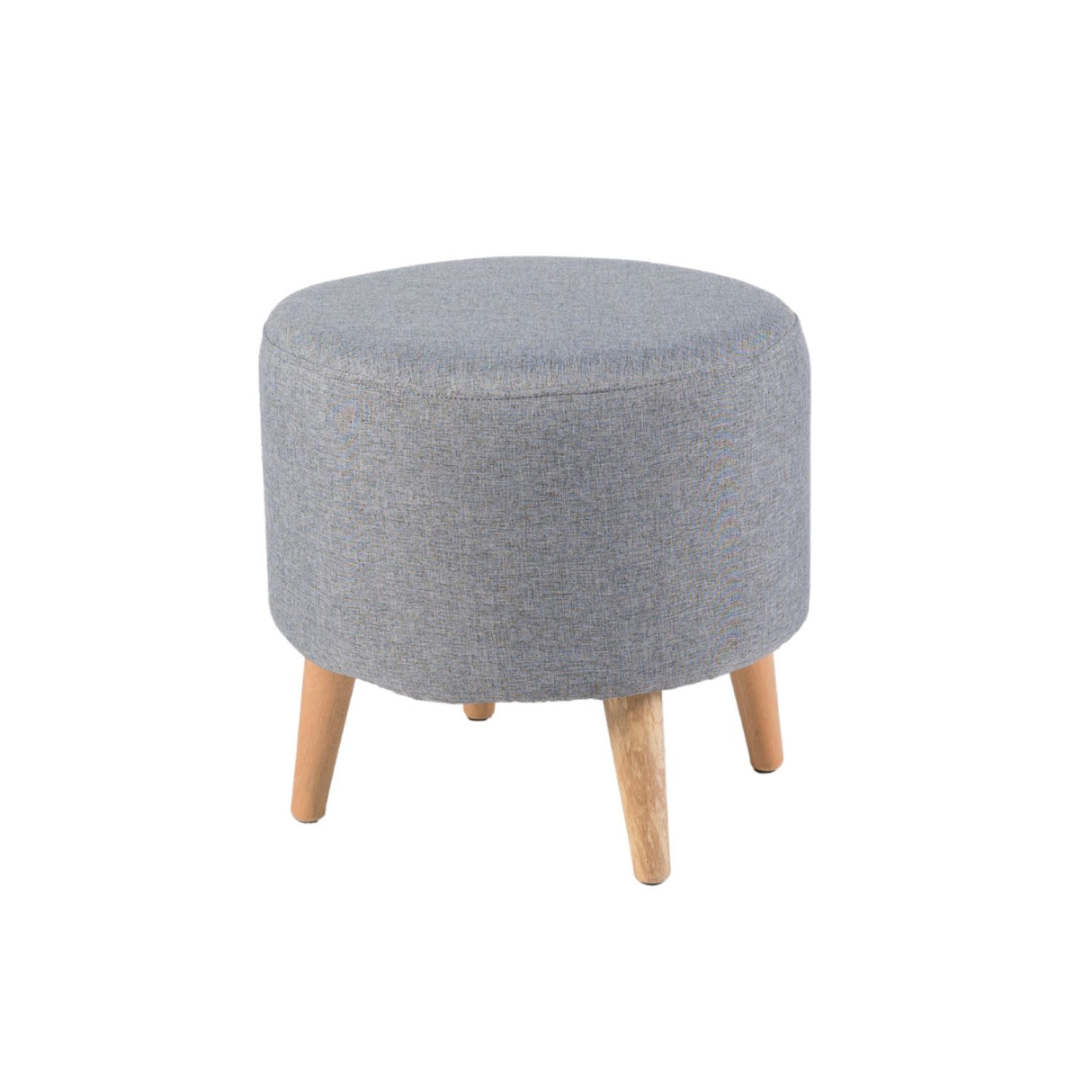 Puff Gris Memphis 40x39cm De Un Puesto sin Apoya Brazos - Sillas | Bylmo