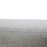 Puff Gris Memphis 40x39cm De Un Puesto sin Apoya Brazos - Sillas | Bylmo