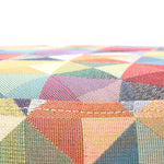 Puff Colors Multicolor 40 cm con Patas de Madera
