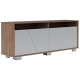 Rack TV Fracktal Miel y Blanco - Bylmo