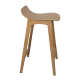 Silla Madrid Madera 43x70cm Asiento Cuadrado con Espaldar - Sillas y Butacos | Bylmo