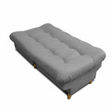Silla Poltrona Carvallo Gris 76x90cm De Un Puesto Reclinable con Apoya Brazos