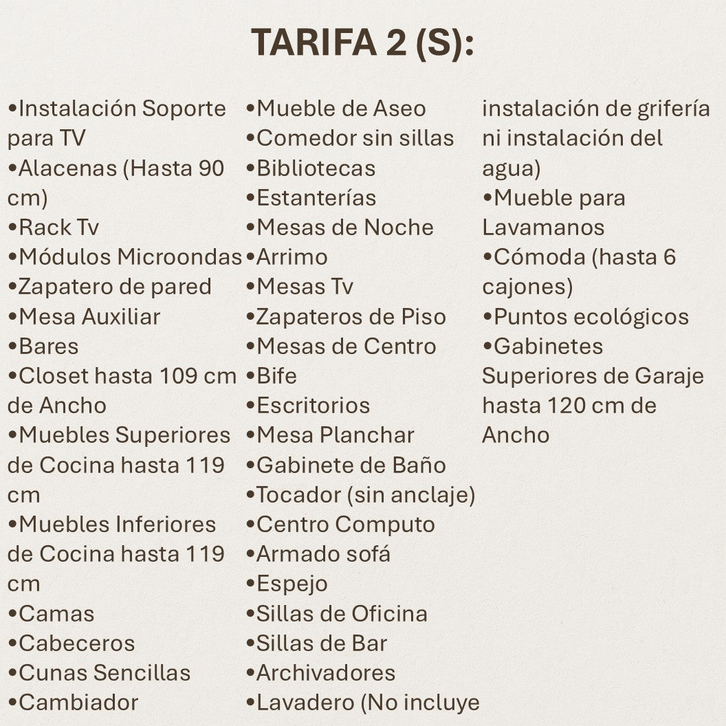 Servicio de armado profesional a domicilio - SERVICIO DE ARMADO | Bylmo