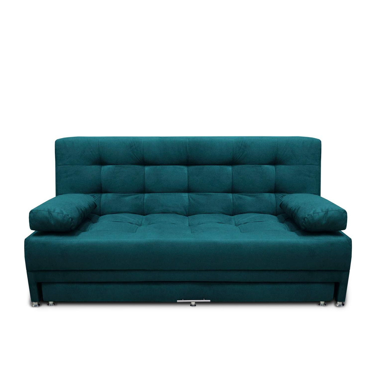 Sofá Cama Matter Turquesa 190x95cm De 3 Puestos Reclinable con Apoya Brazos