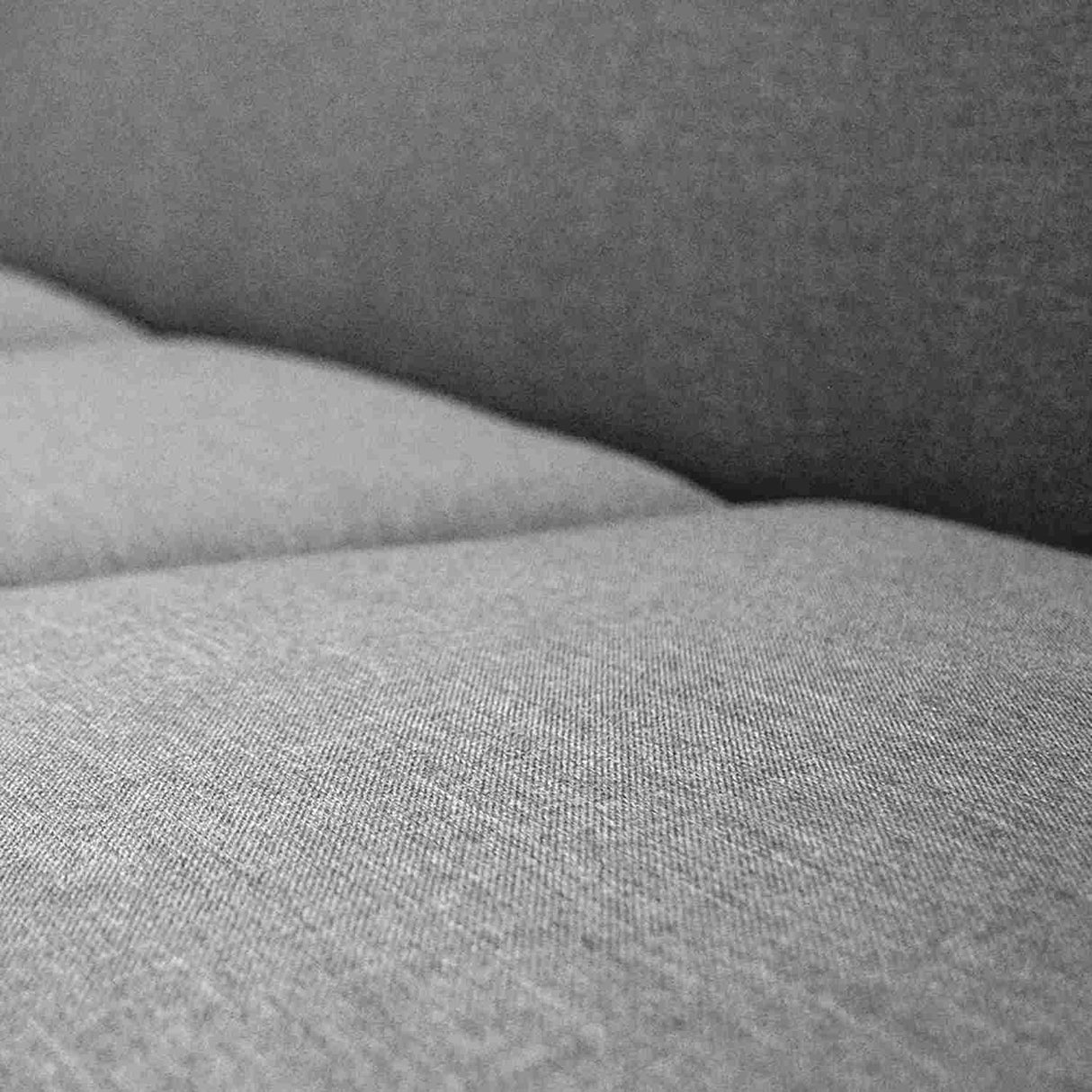 Sofá Jade Gris 200x85cm De 3 Puestos sin Apoya Brazos