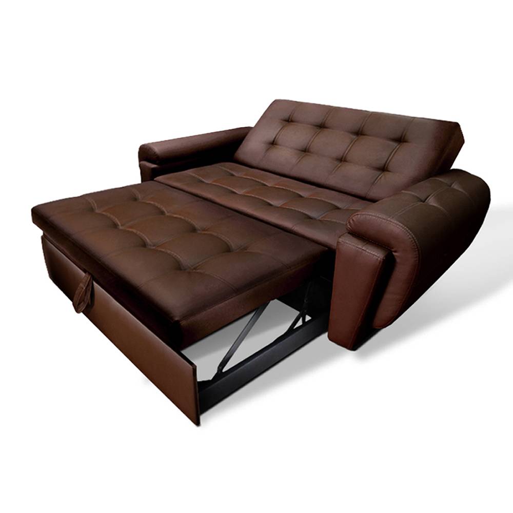 Sofá Cama Vignelli Cafe 185x85cm De 3 Puestos Reclinable con Apoya Brazos