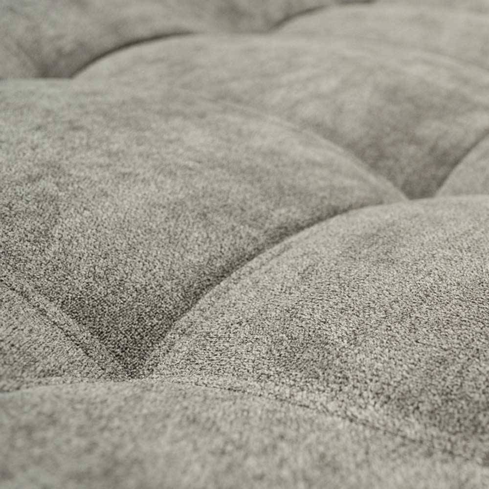 Sofá Cama Carvallo Gris 185x90cm De 3 Puestos Reclinable sin Apoya Brazos