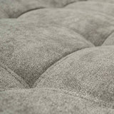 Sofá Cama Carvallo Gris 185x90cm De 3 Puestos Reclinable sin Apoya Brazos
