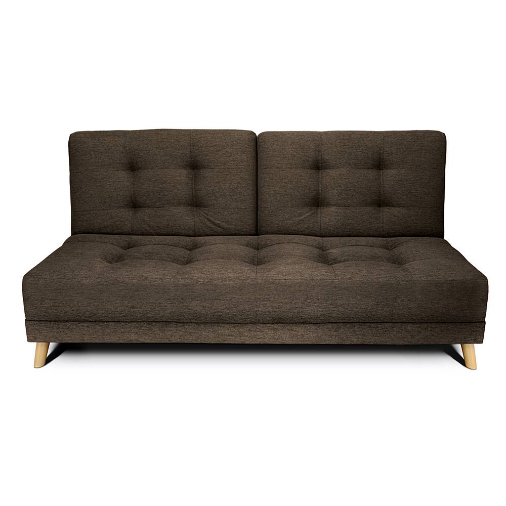 Sofá Cama Cavalli Cafe 180x90cm De 3 Puestos Reclinable sin Apoya Brazos