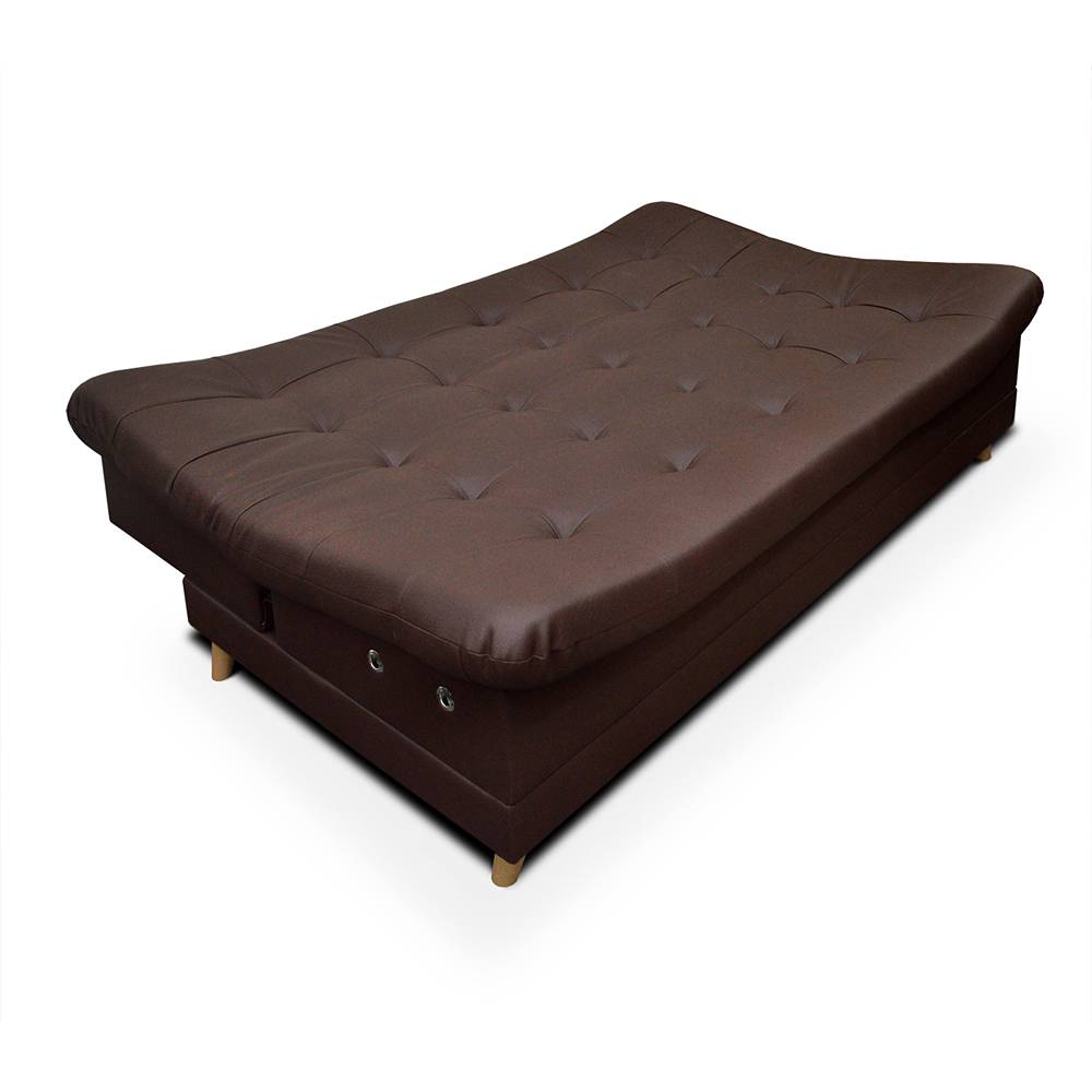 Sofá Cama Dolce Cafe 185x95cm De 3 Puestos Reclinable sin Apoya Brazos
