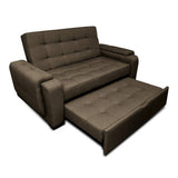 Sofá Cama Vignelli Cafe 185x80cm De 3 Puestos Reclinable con Apoya Brazos