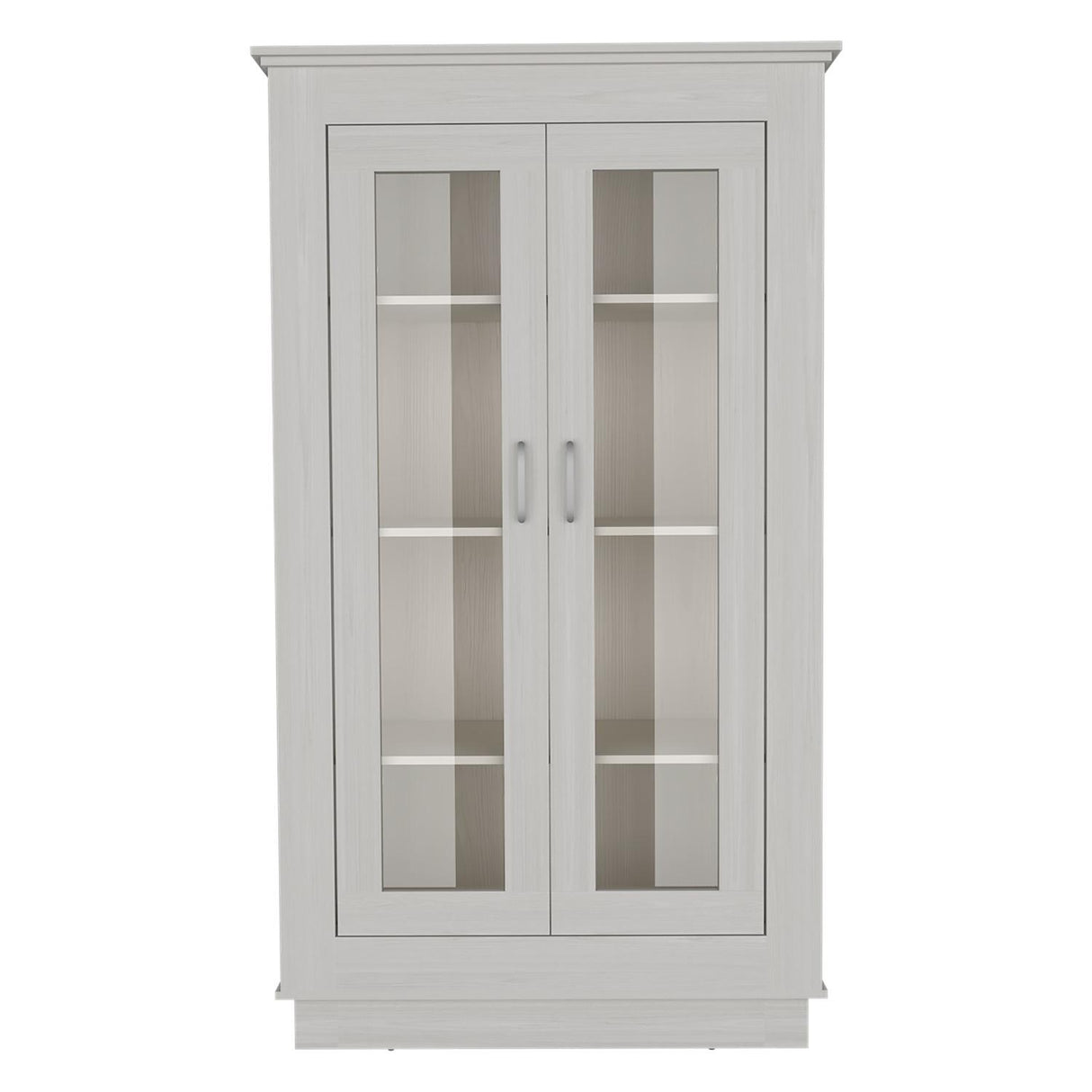 Vitrina Alcamo Niebla 103x180cm con Cuatro Compartimientos - Bifes | Bylmo