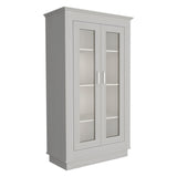 Vitrina Alcamo Niebla 103x180cm con Cuatro Compartimientos - Bifes | Bylmo