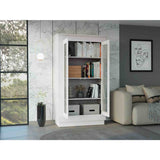 Vitrina Alcamo Niebla 103x180cm con Cuatro Compartimientos - Bifes | Bylmo