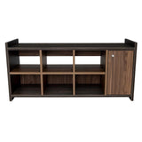 Zapatero Carbón y Gales 100.6x35.7cm Horizontal de Dos Niveles para Doce Pares - Closets | Bylmo