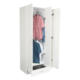 Closet Zeta Blanco 90x184.6cm con Un Cajón - Closets | Bylmo