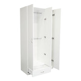 Closet Zeta Blanco 90x184.6cm con Un Cajón - Closets | Bylmo