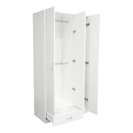 Closet Zeta Blanco 90x184.6cm con Un Cajón - Closets | Bylmo