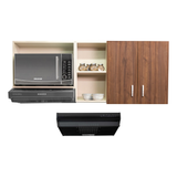 Combo Campana Extractora CX 4200 y Mueble Superior de Cocina Nola