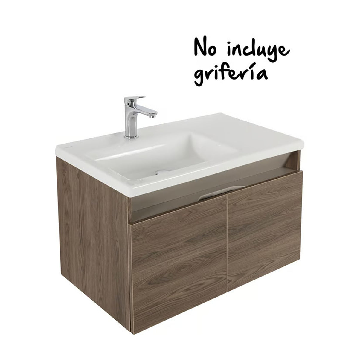 Mueble para Baño Pontus Coñac 80 cm Sin Lavamanos - Muebles para Baño | Bylmo