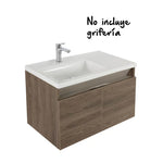 Mueble para Baño Pontus Coñac 80 cm Sin Lavamanos