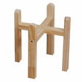 Porta Maceta Click Madera Natural 25x25cm Cuadrado