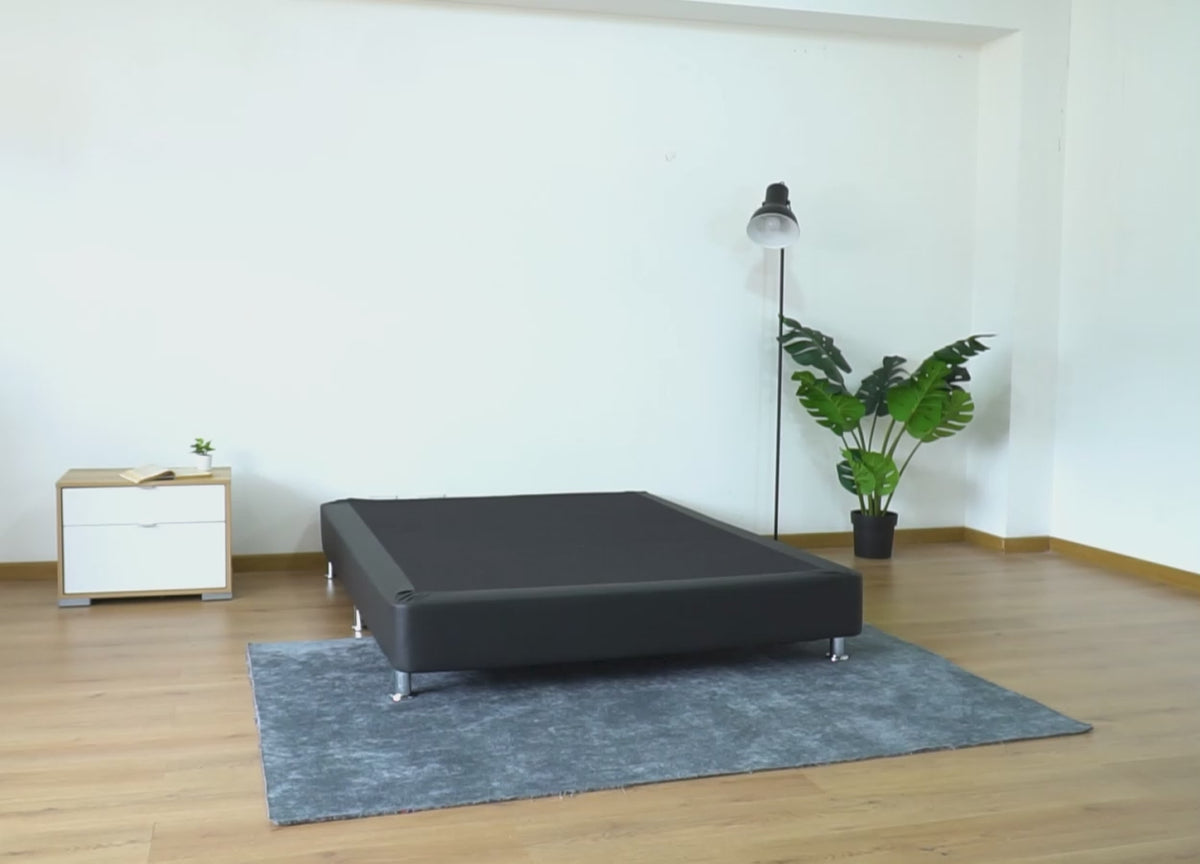 Colchón Enrollado Gravity E18 Blanco Sencillo 100 X 190 Cm Ortopedico Firmeza Firme