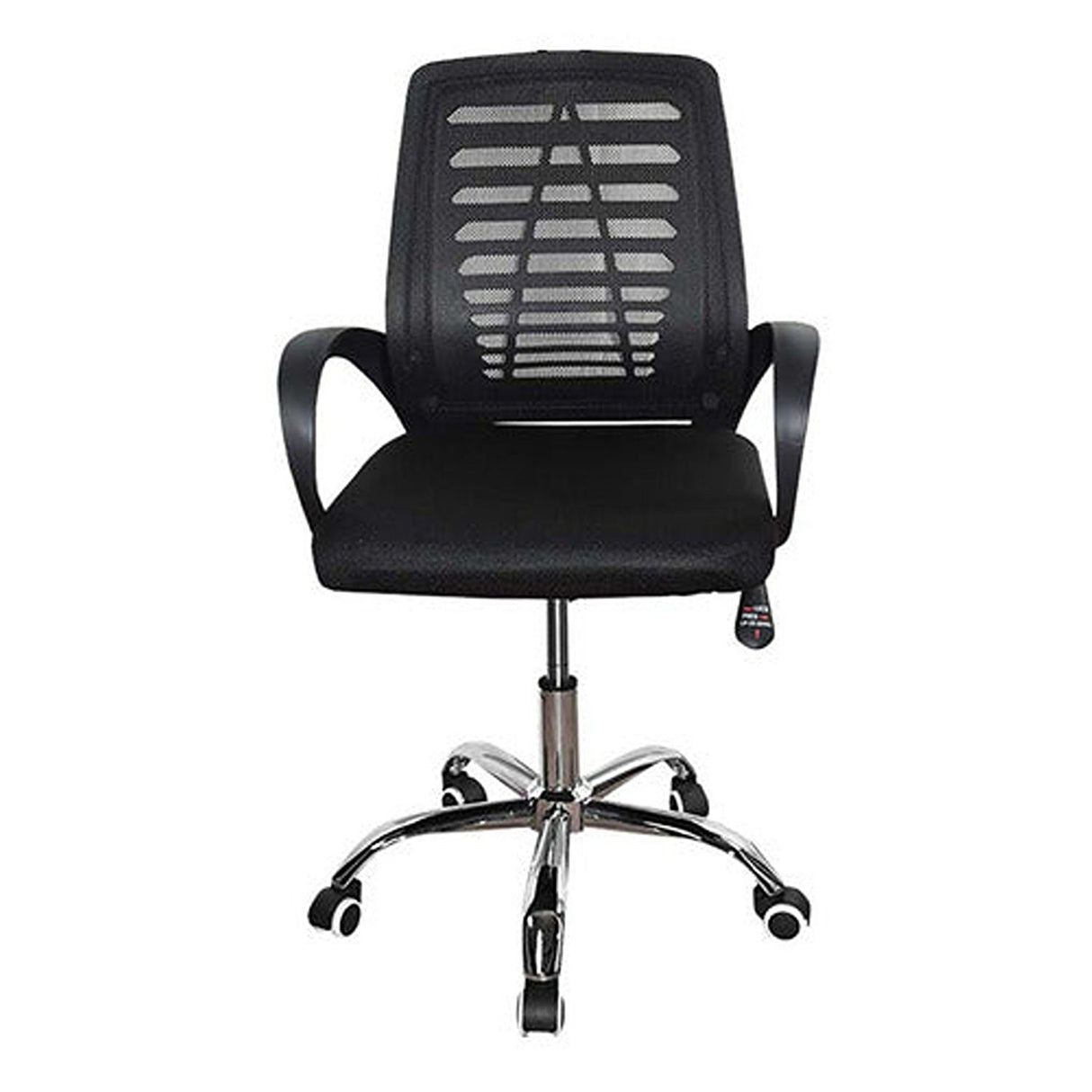 Silla Ejecutiva América Negro 61x47cm con Apoya Brazos - Sillas de Oficina | Bylmo