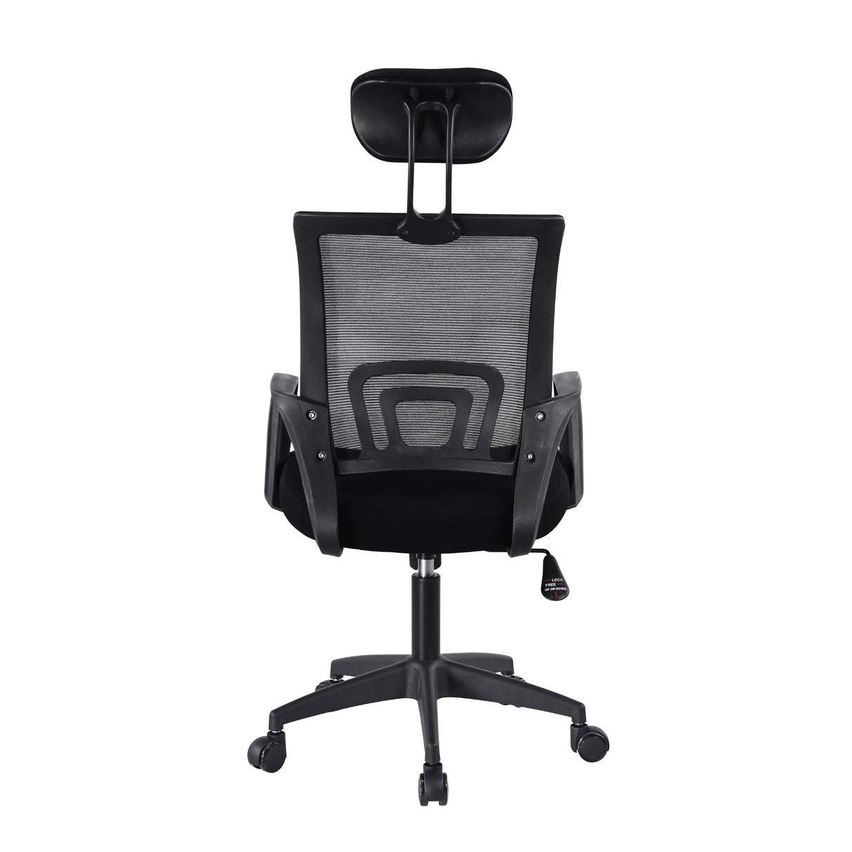 Silla Gerencial Libertad Alta Negro 55 x 46 cm Ergonómica