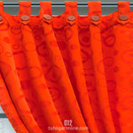 Cortina de Ojal Yacar Naranja 265 cm