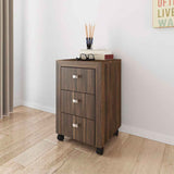 Cómoda Texas Cafe 38 cm con Tres Cajones - Cajoneras | Bylmo