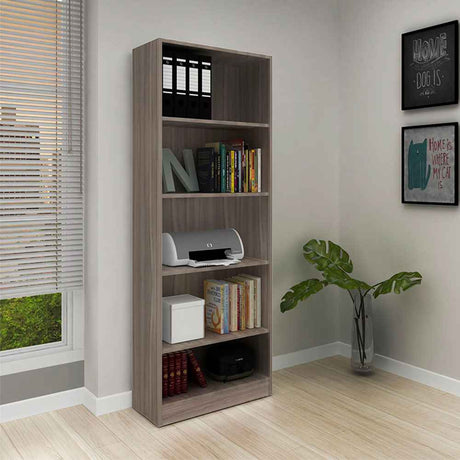 Biblioteca Rosana Roble 60 cm con Entrepaños - Bibliotecas | Bylmo