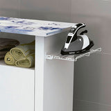 Mesa de Planchar María Blanco 103x85cm con Dos Puertas - Muebles Organizadores | Bylmo