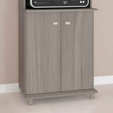 Mueble Auxiliar Almería Humo 61 cm con Dos Puertas y Entrepaño - Muebles Organizadores | Bylmo