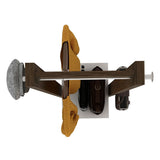 Perchero Sol Nogal y Blanco 43 cm - Repisas y Percheros | Bylmo