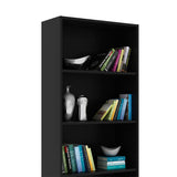 Biblioteca Rosana Negro 60 cm con Entrepaños - Bibliotecas | Bylmo