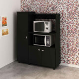 Mueble Auxiliar Segovia Negro - Muebles Organizadores | Bylmo