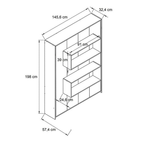Cama Matrimonial Doble 140 cm Blanca Desplegable - Camas | Bylmo