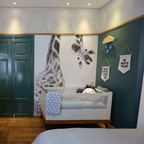 Cuna Ronda 143x90 cm Blanco y Almendra - Camas | Bylmo