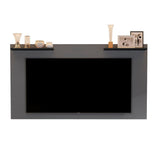 Panel Jamaica Gris y Negro 135 cm - Muebles para TV | Bylmo
