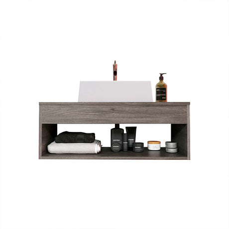 Mueble Nepal Roble Humo 80 cm - Gabinetes | Bylmo