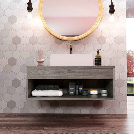 Mueble Nepal Roble Humo 80 cm - Gabinetes | Bylmo