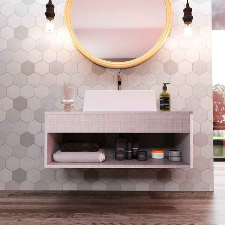 Mueble Nepal Niebla 80 cm - Gabinetes | Bylmo