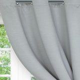 Cortina Blackout Báltica Gris 265x215cm Fondo Entero - Cortinas | Bylmo