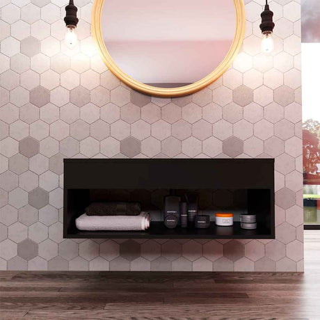 Mueble Nepal Negro 80 cm - Gabinetes | Bylmo