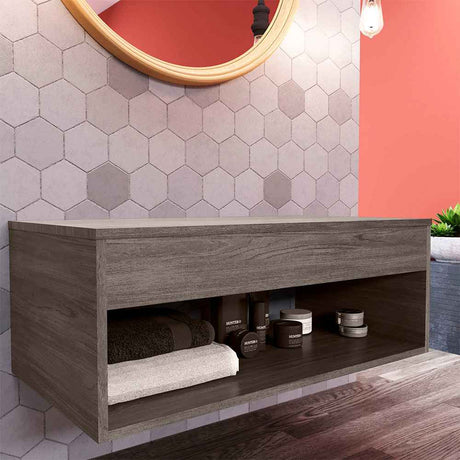 Mueble Nepal Roble Humo 80 cm - Gabinetes | Bylmo