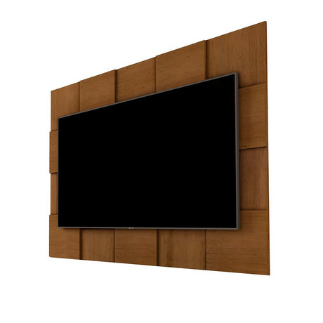 Panel de TV Caramelo 160x128cm Para TV Hasta 55 Pulgadas sin Cajones - Muebles para TV | Bylmo