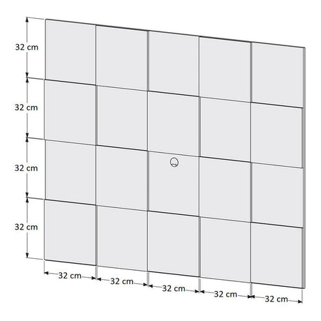 Panel de TV Caramelo 160x128cm Para TV Hasta 55 Pulgadas sin Cajones - Muebles para TV | Bylmo